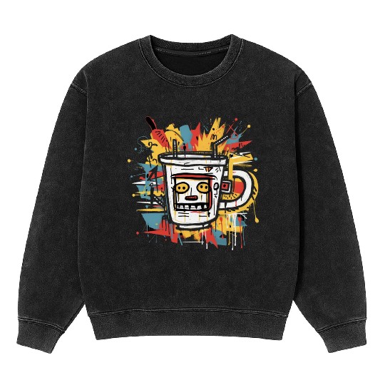 Coffee Rhapsody Mineral Wash Sweatshirts