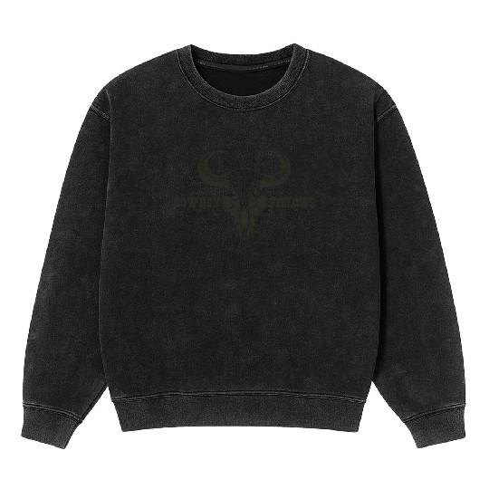 Cowboy Pillows Western Cowgirl Women's Cowboy Mineral Wash Sweatshirts