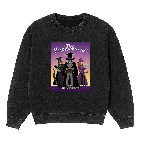 shadow wizard money gang sticker Mineral Wash Sweatshirts
