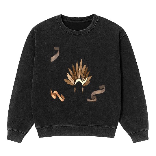 Columbus Day and Indigenous People Day Celebration Mineral Wash Sweatshirts