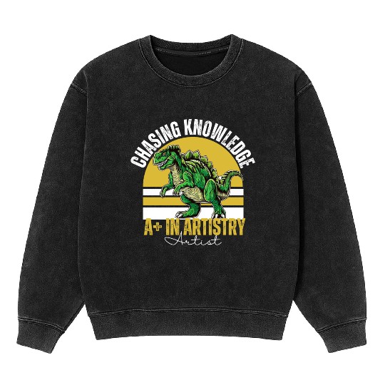 Art teacher artsy student | Art student | Artist Mineral Wash Sweatshirts