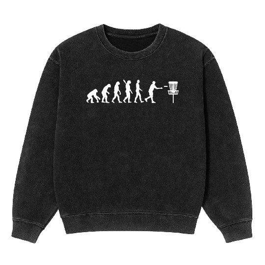 Evolution disc golf Mineral Wash Sweatshirts