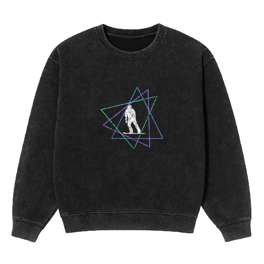 snowboarding Mineral Wash Sweatshirts