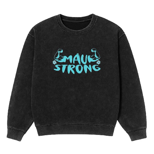 Pray for Lahaina Maui Hawaii Wildfire Support Mineral Wash Sweatshirts