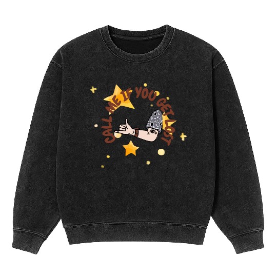Call Me If You Get Lost Mineral Wash Sweatshirts, Hip Hop, Rap, Golf