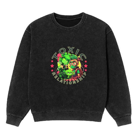 toxic Mineral Wash Sweatshirts