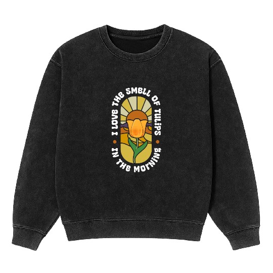 Tulip Gardening Love Mineral Wash Sweatshirts