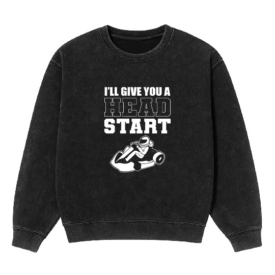 Head Start Sports Enthusiast Gift Mineral Wash Sweatshirts
