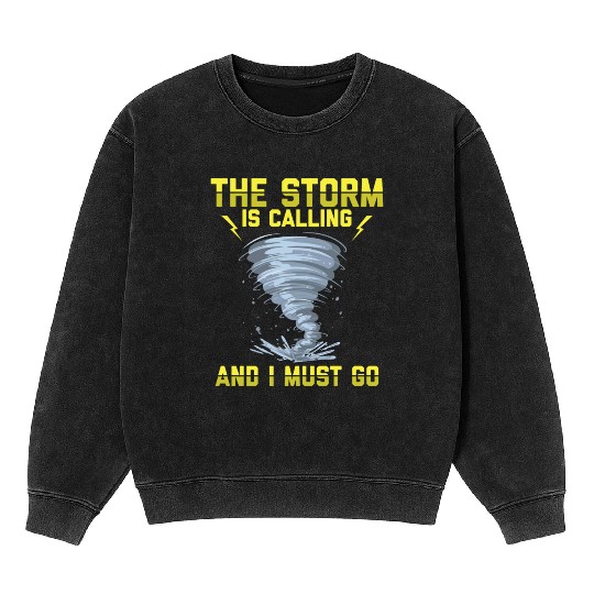 Storm Chaser Mineral Wash Sweatshirts | Severe Weather Storm