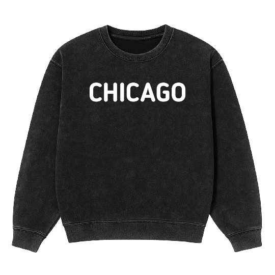 chicago Mineral Wash Sweatshirts