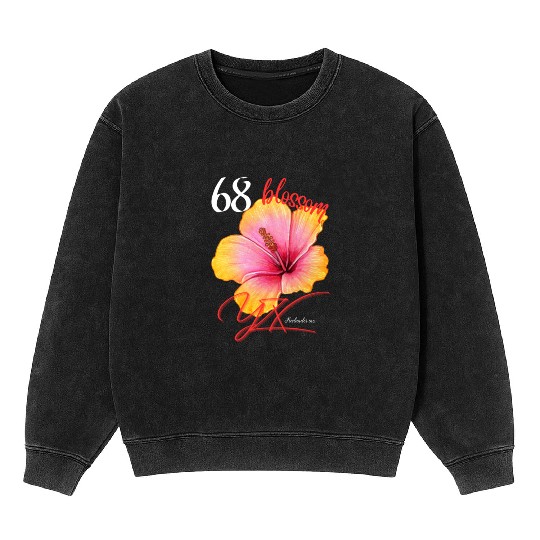 Blossom, simplicity Mineral Wash Sweatshirts