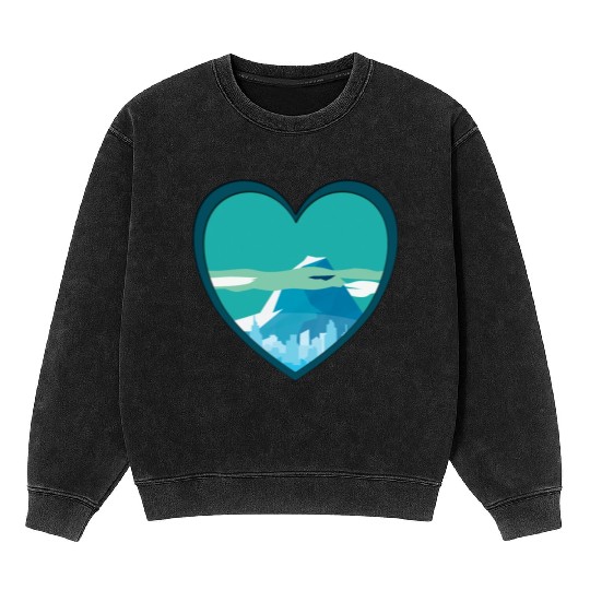 Blue mountain Mineral Wash Sweatshirts