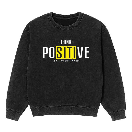 POSITIVE Mineral Wash Sweatshirts