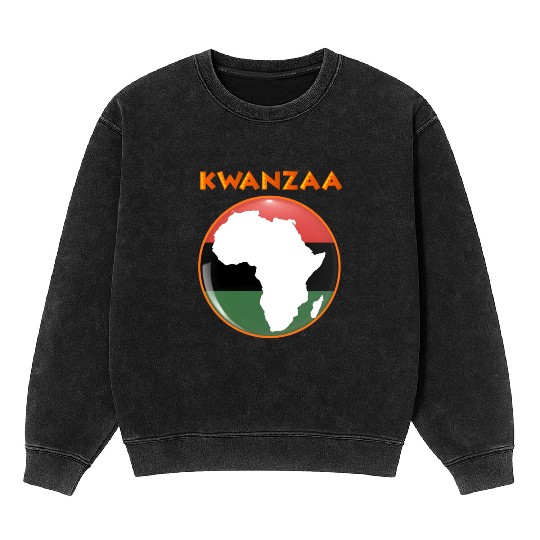 Embracing African Culture and Black History. Mineral Wash Sweatshirts