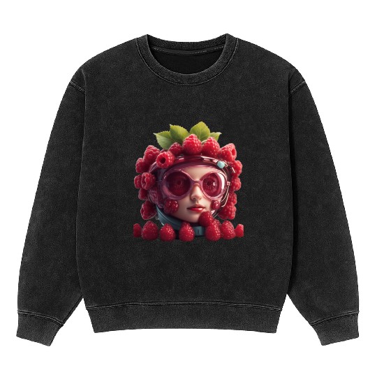RASPBERRY Mineral Wash Sweatshirts