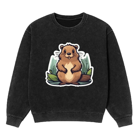 Eager Beavers Mineral Wash Sweatshirts