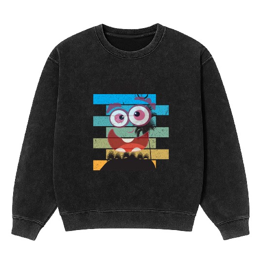 Summer Mineral Wash Sweatshirts Graphique