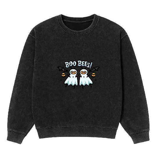 Halloween - Boo Bees Mineral Wash Sweatshirts