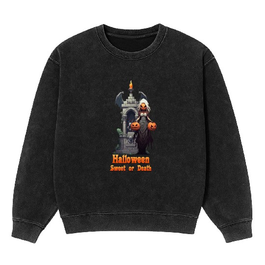 Sweet or Death Mineral Wash Sweatshirts
