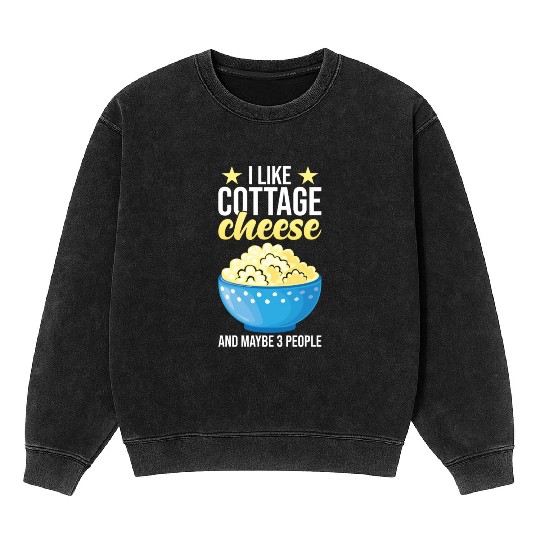 Cottage Cheese Mineral Wash Sweatshirts