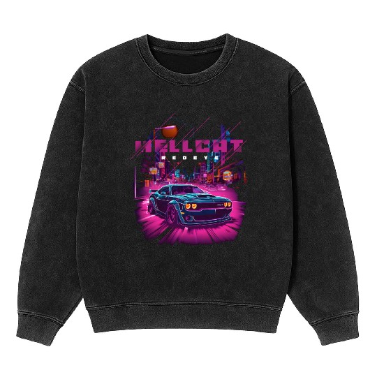 Hellcat SRT Mineral Wash Sweatshirts