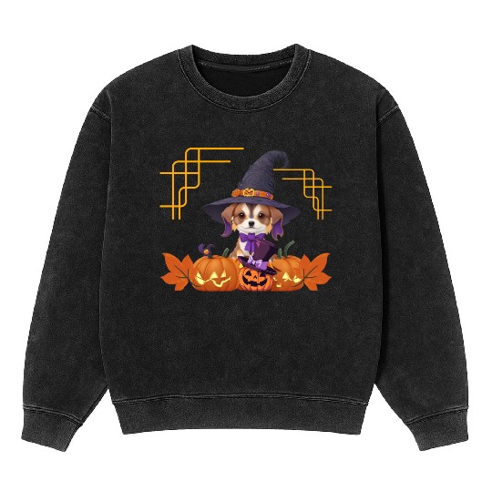 "Howdy Pumpkin Pal" Mineral Wash Sweatshirts