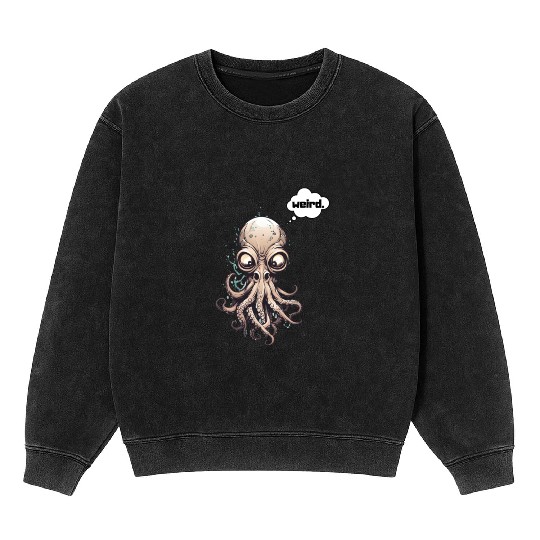 Octopus with nose - weird. Mineral Wash Sweatshirts