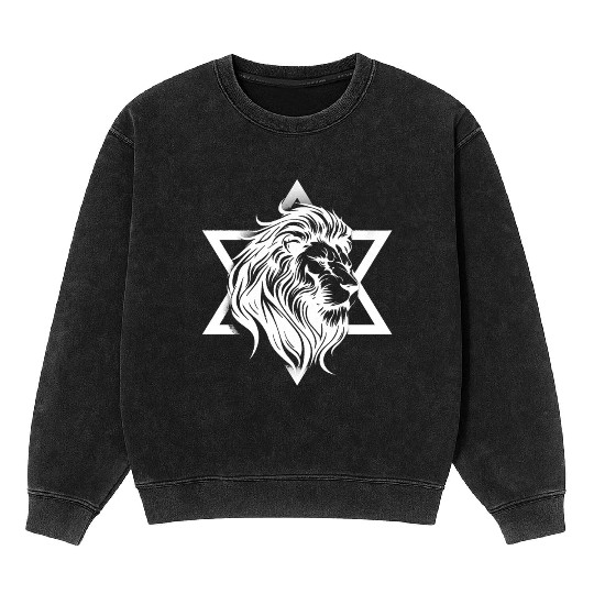 I STAND WITH ISRAEL Mineral Wash Sweatshirts