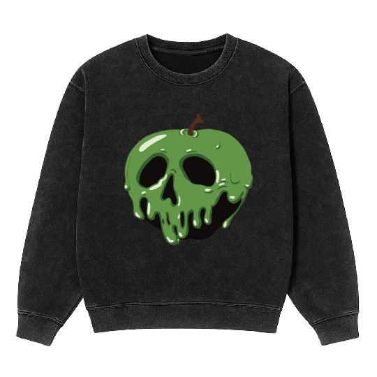 Poison Green Apple Mineral Wash Sweatshirts