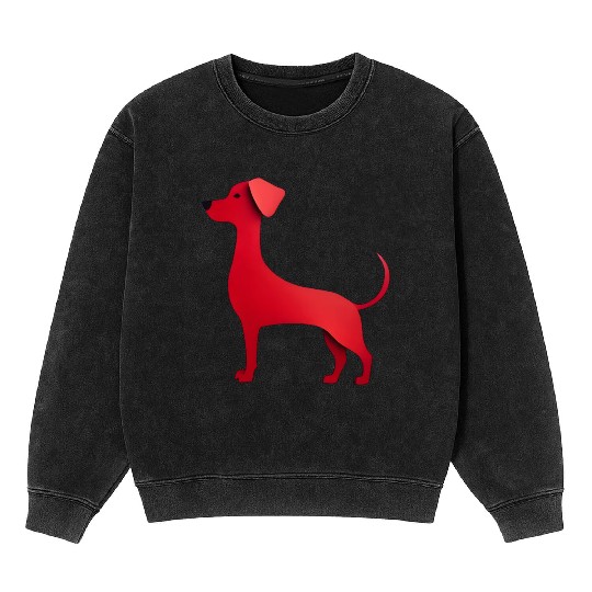 Red Dog 3 Mineral Wash Sweatshirts