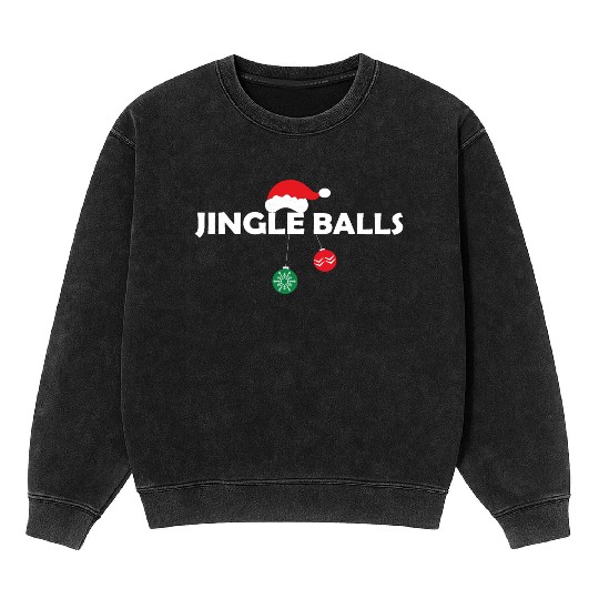 Jingle Bells Mineral Wash Sweatshirts