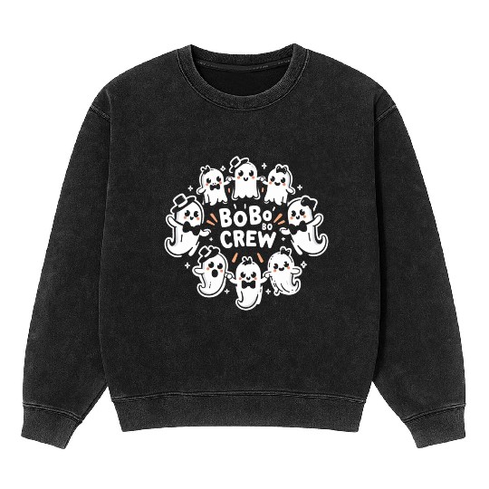 Boo Boo Crew Mineral Wash Sweatshirts
