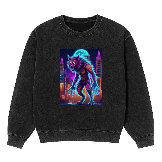 werewolf Mineral Wash Sweatshirts