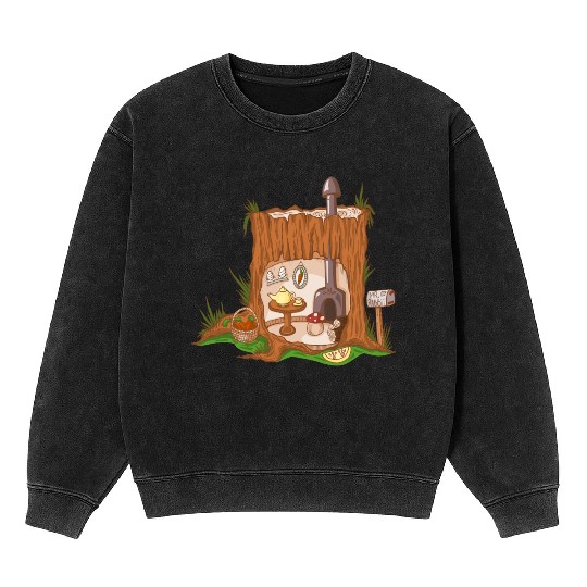 Sweet Bunny Home Mineral Wash Sweatshirts