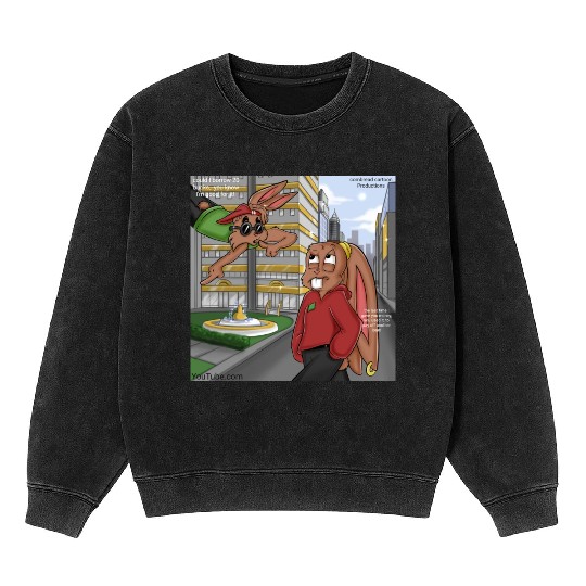 Eddie Cotton-tail Mineral Wash Sweatshirts