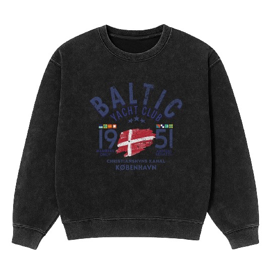 Baltic Yacht club Copenhagen blc Mineral Wash Sweatshirts