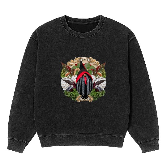 Krampus in Nature Mineral Wash Sweatshirts