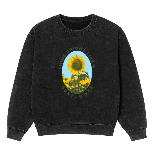 Sunflower Mineral Wash Sweatshirts