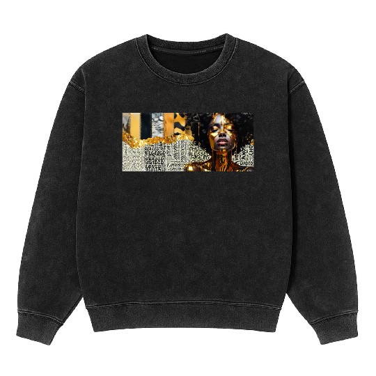 Embrace the beauty of African-American Mineral Wash Sweatshirts