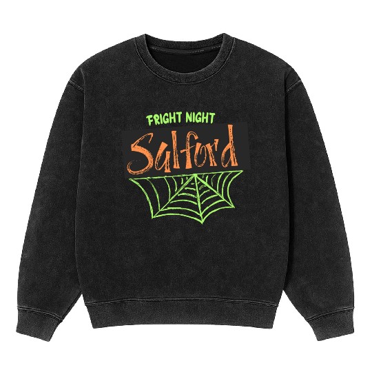 Salford - Fright Night  D83C DF19 D83D DC7B Mineral Wash Sweatshirts