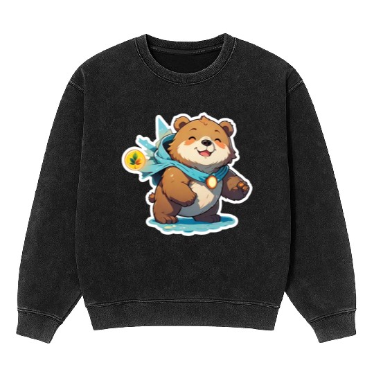 Bear Cubs: Cute Overload! Mineral Wash Sweatshirts