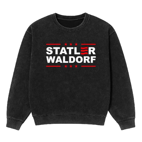 Statler and Waldorf Mineral Wash Sweatshirts