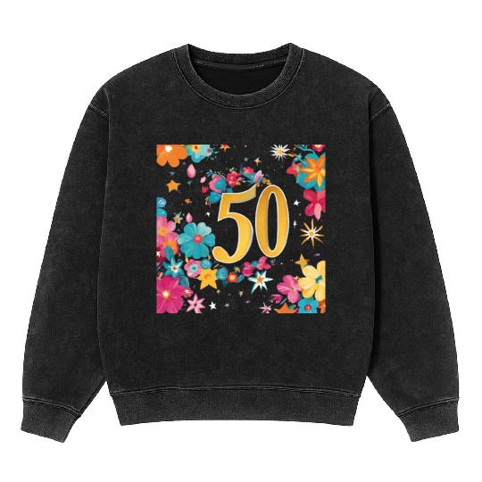 The Radiant Golden Anniversary Mineral Wash Sweatshirts