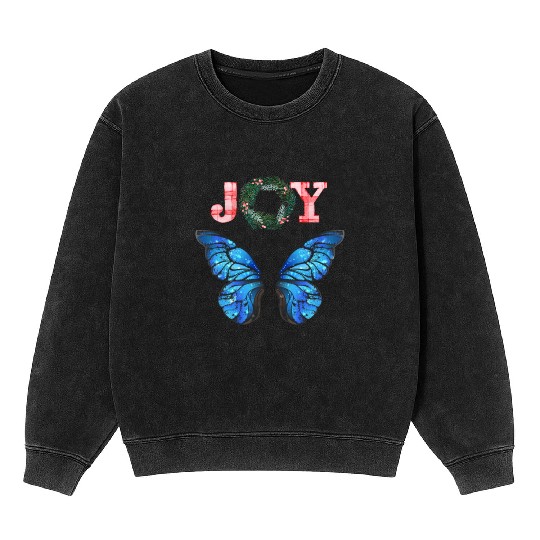butterfly Mineral Wash Sweatshirts