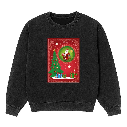 Christmas holidays love 1 Mineral Wash Sweatshirts