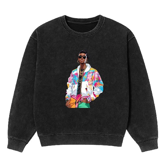 African Mafia Mineral Wash Sweatshirts