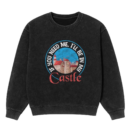 Middle Ages Hero Knights Templar Mineral Wash Sweatshirts