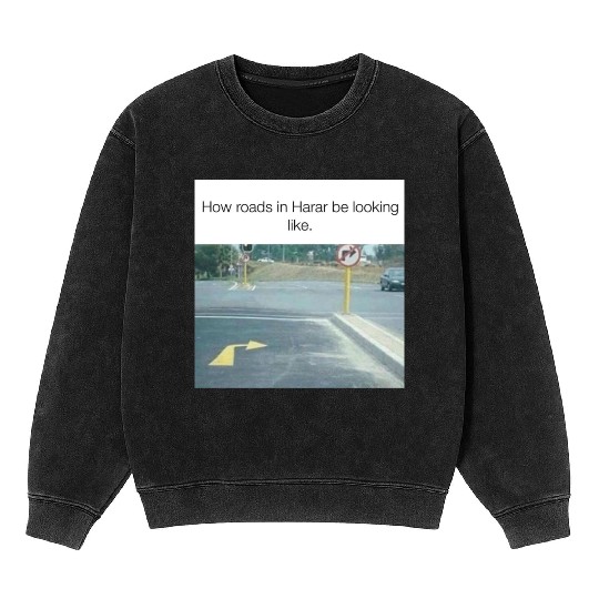 Harariboy Meme Merch Mineral Wash Sweatshirts