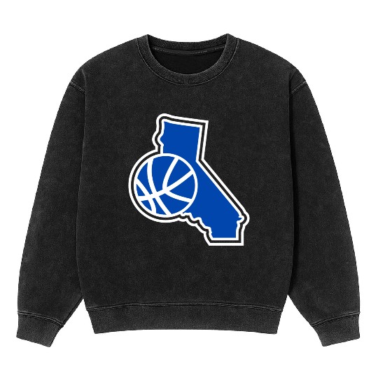 California Basketball Warriors Mineral Wash Sweatshirts