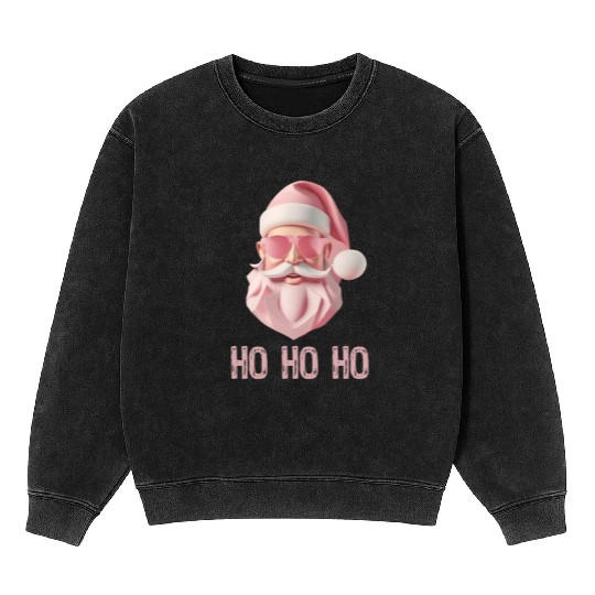 Ho ho ho Mineral Wash Sweatshirts